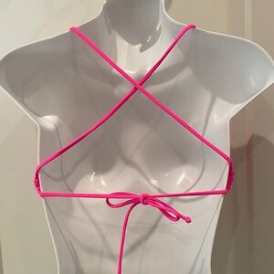Women's NWOT Hot Pink Victorias Secret Cheeky  Bikini